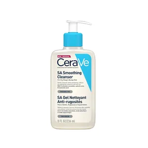 Cerave SA Smoothing Cleanser for Dry, Rough, Bumpy Skin